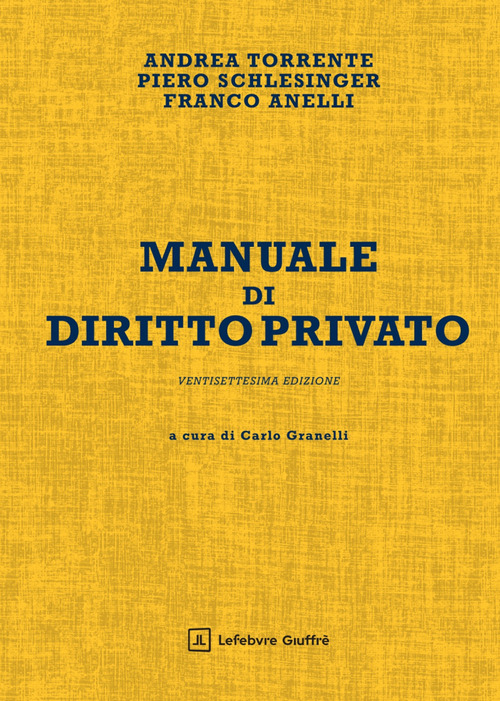 Manuale di diritto privato