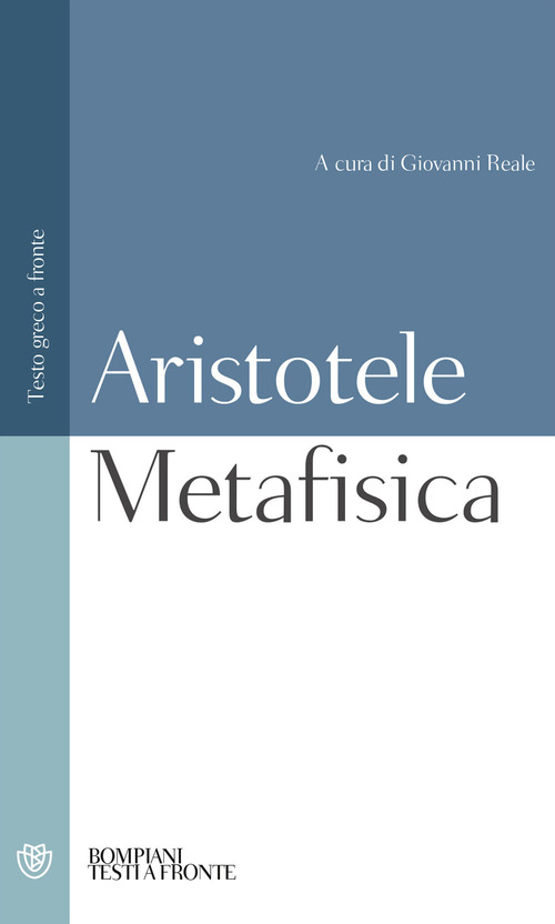 Metafisica: testo greco a fronte