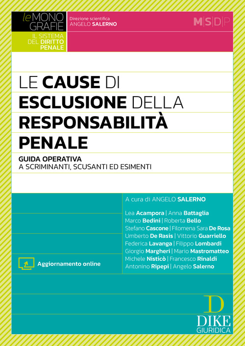 Le cause di esclusione della responsabilità penale