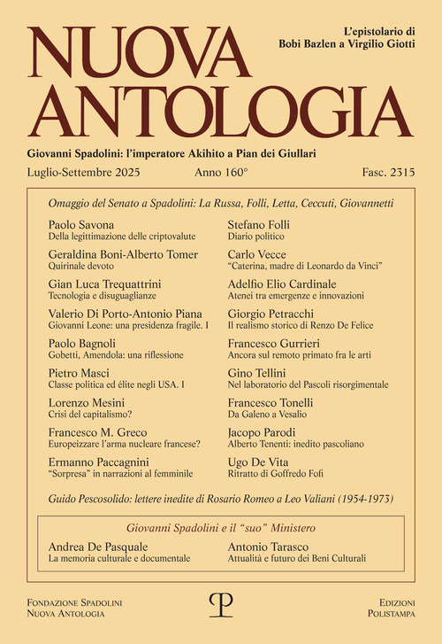 Nuova antologia. Vol. 3: Luglio-settembre