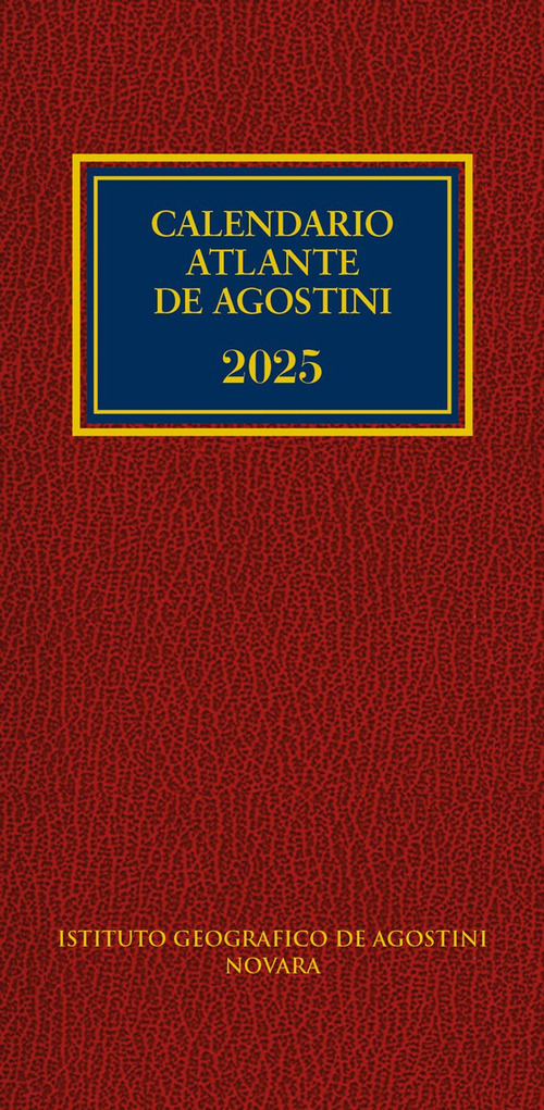 Calendario atlante De Agostini 2025