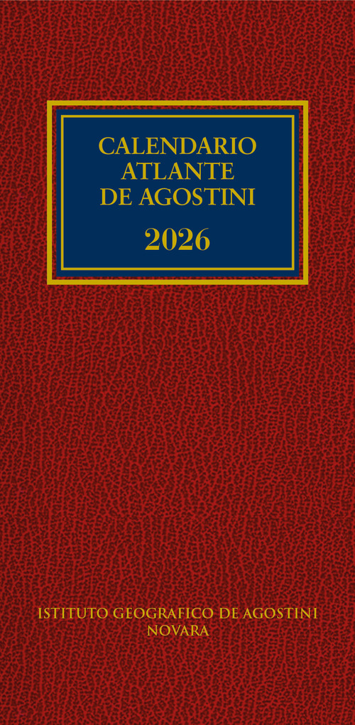 Calendario atlante De Agostini 2026